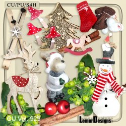 CU Vol. 929 Christmas by Lemur Designs