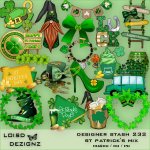 Designer Stash 232 - St Patrick's Day Mix - cu4cu/cu/pu