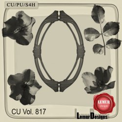 CU Vol. 817 Floral Brushes