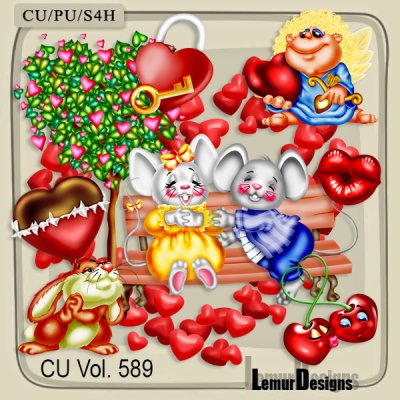 CU Vol. 589 Valentine Day Love