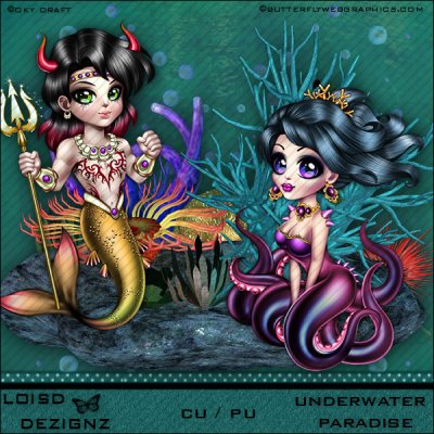 Under Water Paradise - CU/PU