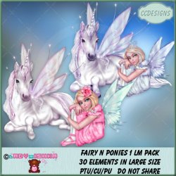 Fairy n Ponies 1 LM Pack
