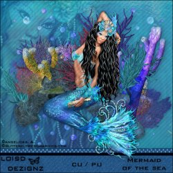 Mermaid of the Sea - CU/PU Mermaid of the Sea - CU/PU