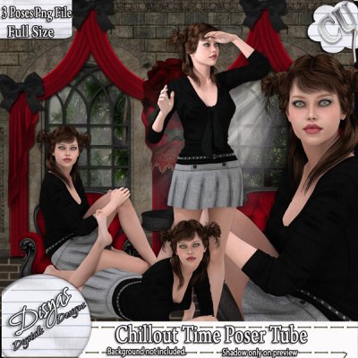 CHILLOUT TIME POSER TUBE PACK CU FS