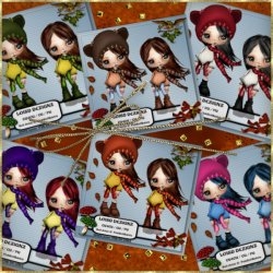 Autumn Girl Bundle Pack - CU4CU
