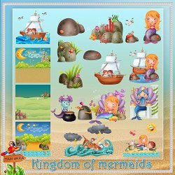 Kingdom of mermaids clusters