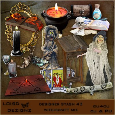 Designer Stash 43 - Witchcraft Mix - CU4CU / PU