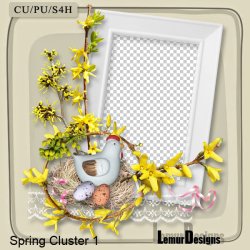 Spring Cluster 1 by Lemur Designs