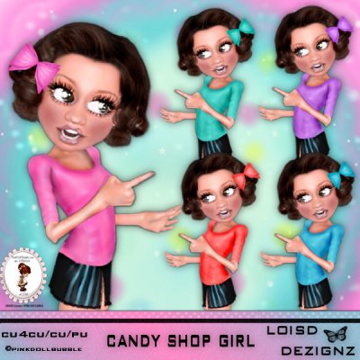Candy Shop Girl - cu4cu
