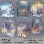 Designer Stash 256 - Artsy Overlays - Winter - cu4cu/cu/pu