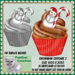 Snowman Cupcake 2 Script