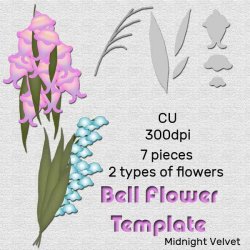 Bell Flower Template