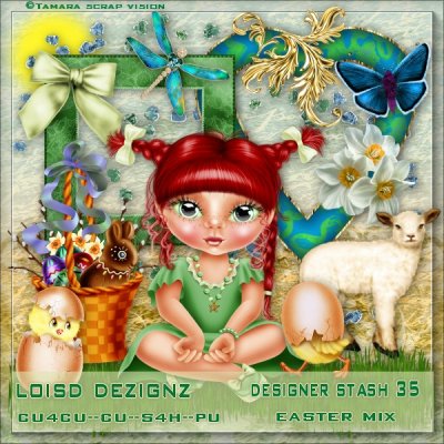 Designer Stash 35 - Easter Mix - CU4CU/PU