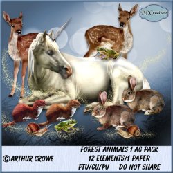 Forest Animals 1 AC Pack
