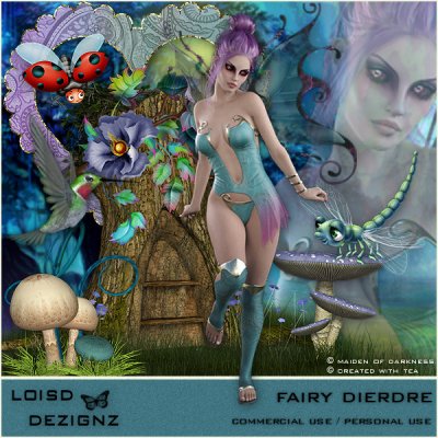 Fairy Dierdre - CU / PU