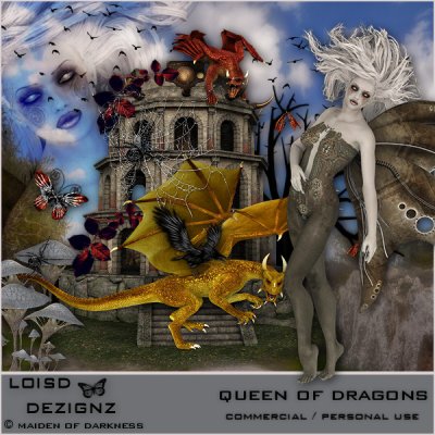 Queen Of Dragons - CU / PU