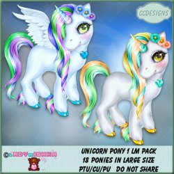 Unicorn Pony 1 LM Pack