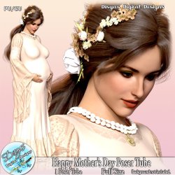 HAPPY MOTHERS DAY POSER TUBE PACK CU