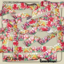 CU Vol. 884 Ribbons by Lemur Designs
