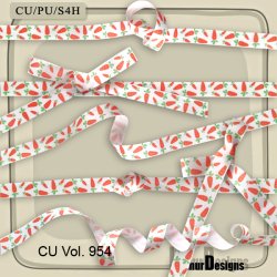 CU Vol. 954 Ribbons Bows by Lemur Designs