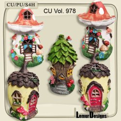 CU Vol. 978 Fairytale house by Lemur Designs