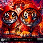 AI - CU Cute Devil Tigers (CU4PU / PNG)