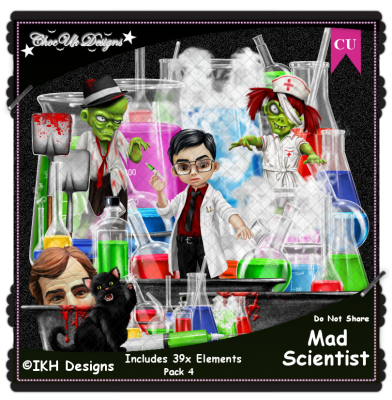 Mad Scientist Elements CU/PU Pack 4