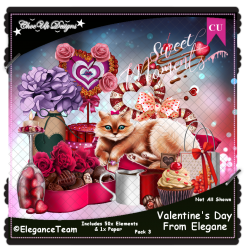 Valentine's Day From Elegance CU/PU Pack 3 Valentine's Day From Elegance CU/PU Pack 3