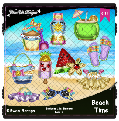 Beach Time Elements CU/PU Pack 1