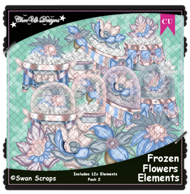 Frozen Flowers Elements CU/PU Pack 2