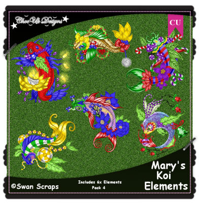 Marys Koi Elements CU/PU Pack 4