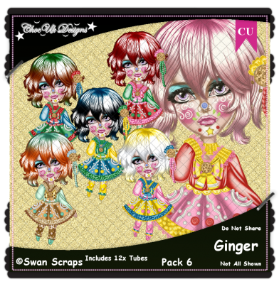 Ginger CU/PU Pack 6