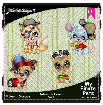 My Pirate Pets Elements CU/PU Pack 1