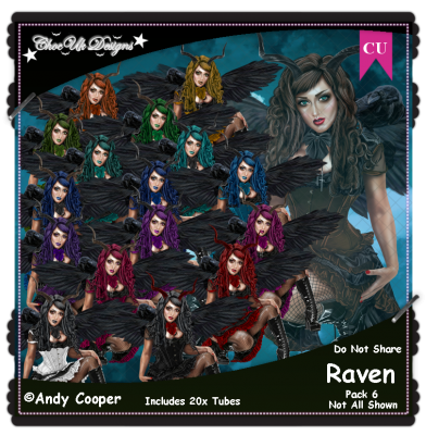 Raven CU/PU Pack 6