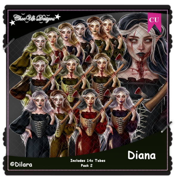 Diana CU/PU Pack 2 - Click Image to Close