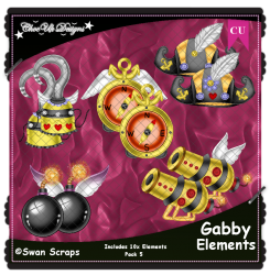 Gabby Elements CU/PU Pack 5 Gabby Elements CU/PU Pack 5