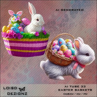 AI Tube 33 - Easter Baskets - cu4cu/cu/pu