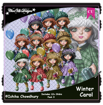 Winter Carol CU/PU Pack 3