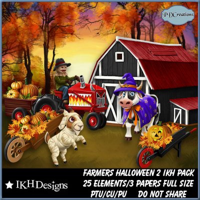 Farmers Halloween 2 IKH Pack