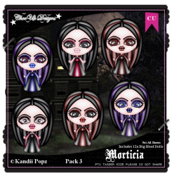 Morticia CU/PU Pack 3 Morticia CU/PU Pack 3