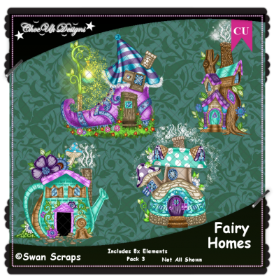 Fairy Homes CU/PU Pack 3