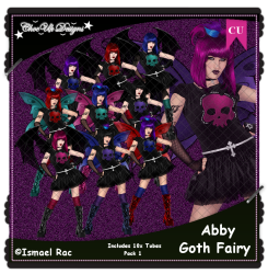 Abby Goth Fairy CU/PU Pack 1