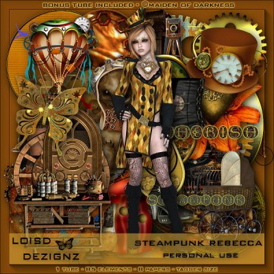 Steampunk Rebecca - TS - PU