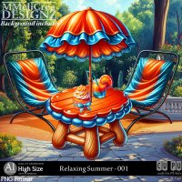 AI - Relaxing Summer - CU001 (CU4PU/PNG/PACK)