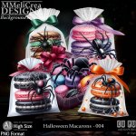 AI - Halloween Macarons - CU004 (CU4PU/PNG)