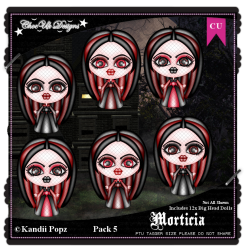 Morticia CU/PU Pack 5 Morticia CU/PU Pack 5