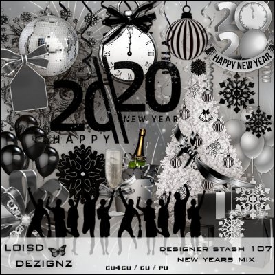 Designer Stash 107 - New Years Mix - cu4cu/cu