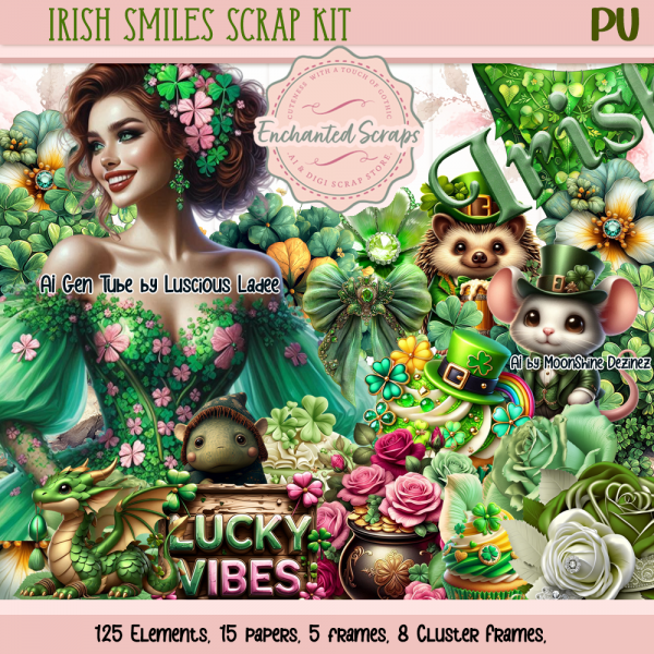 Irish Smiles scrapkit - Click Image to Close