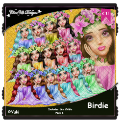 Birdie CU/PU Pack 6 Birdie CU/PU Pack 6