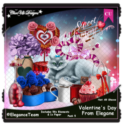 Valentine's Day From Elegance CU/PU Pack 5